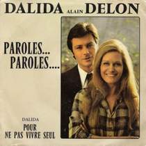 (Dalida & Alain Delon - Paroles) - Далида и Ален Делон Слова, слова
