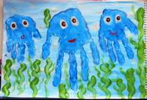 Детская - Мама-медуза, папа-медуз